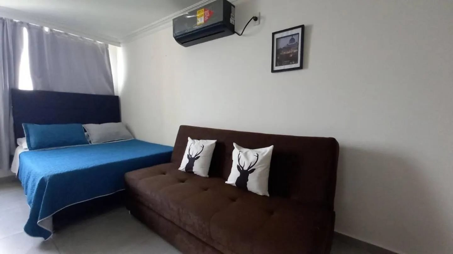 Piso 12 Cerca A La Playa, Piscina, Wifi, Ac Apartment Cartagena 0*,  Colombia